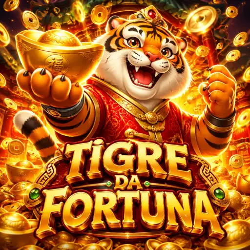 Tela de jogo Fortune Tiger com símbolos nos rolos 3x3
